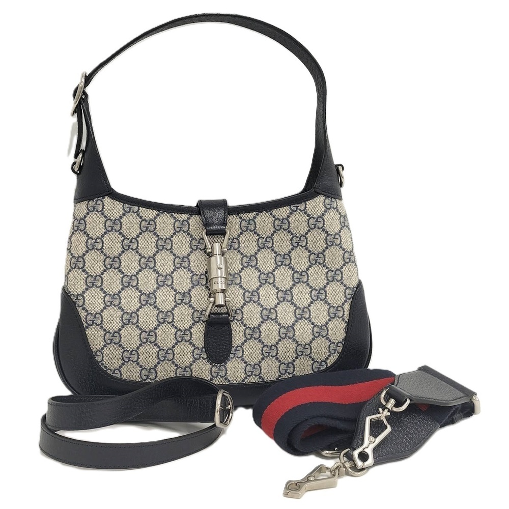 GUCCI Jackie Handbag GG Supreme Leather - Picture 2 of 10